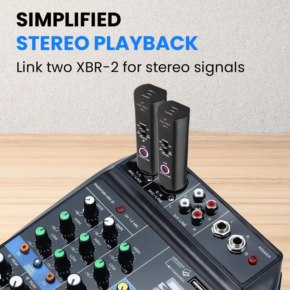 XLR Bluetooth Audio Receiver, Wireless Bluetooth 5.0 Streaming, 3-Pin XLR Output