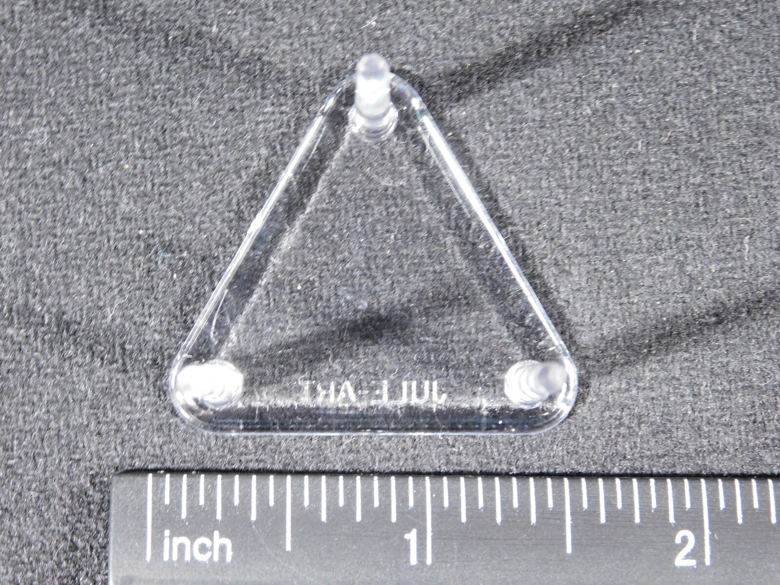 Display Stand Three Post Clear Lucite MINI Size