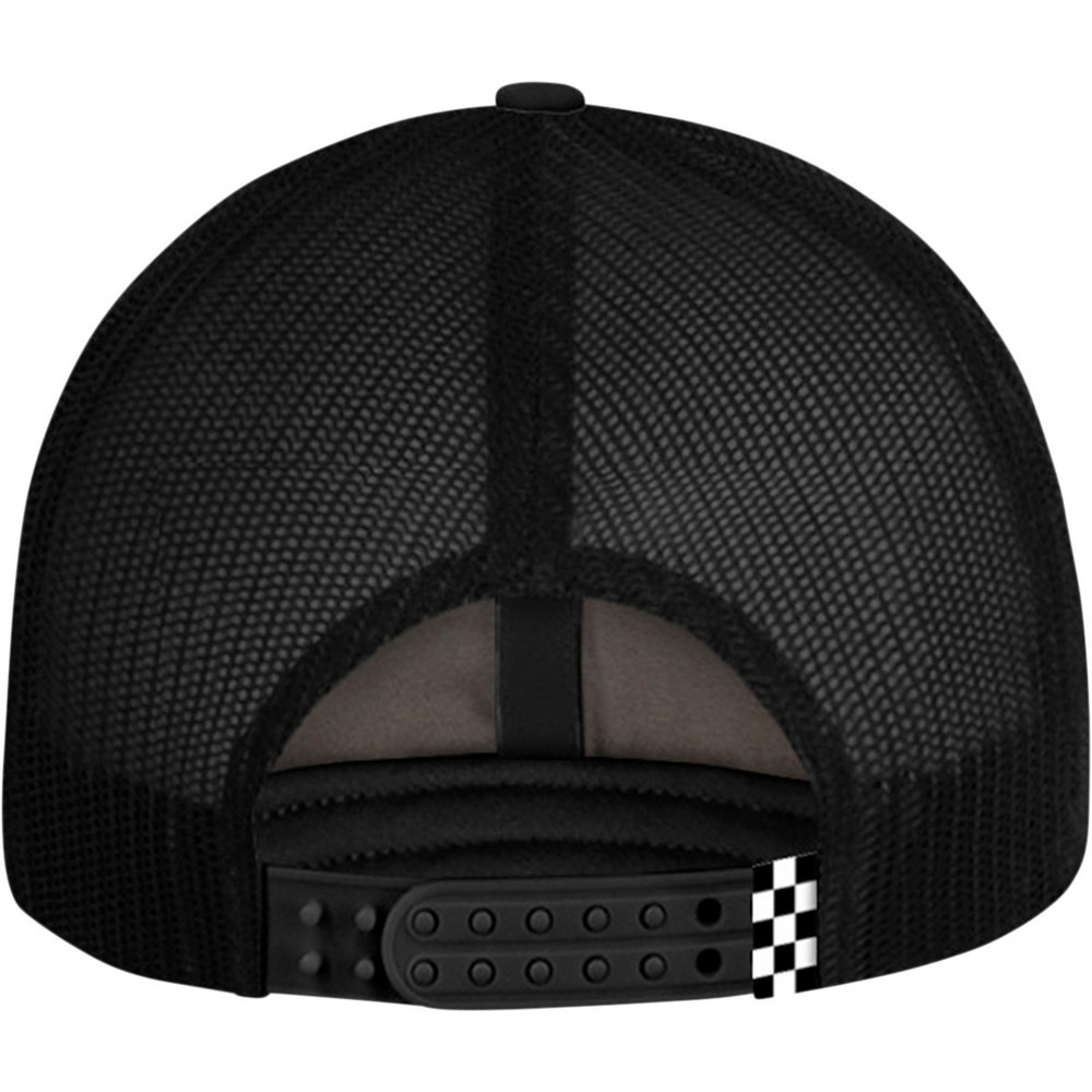 Licensed Yamaha Speed Flat Bill Snapback Hat Black/Red