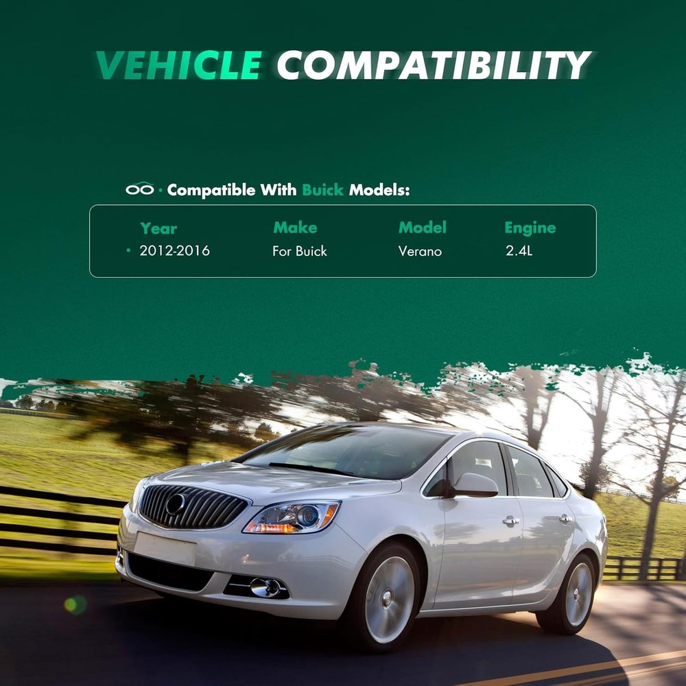 4PCS Mud Flaps for Buick Verano 2012-2016 Front Rear