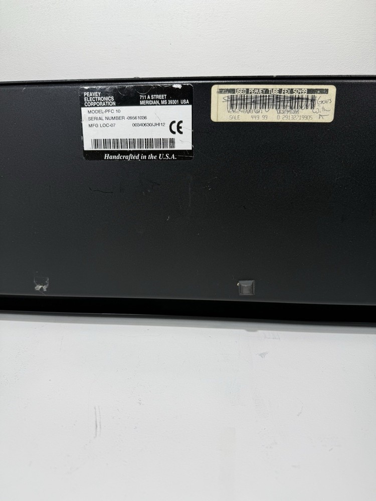 Peavey PFC-10 Professional Midi Foot Controller