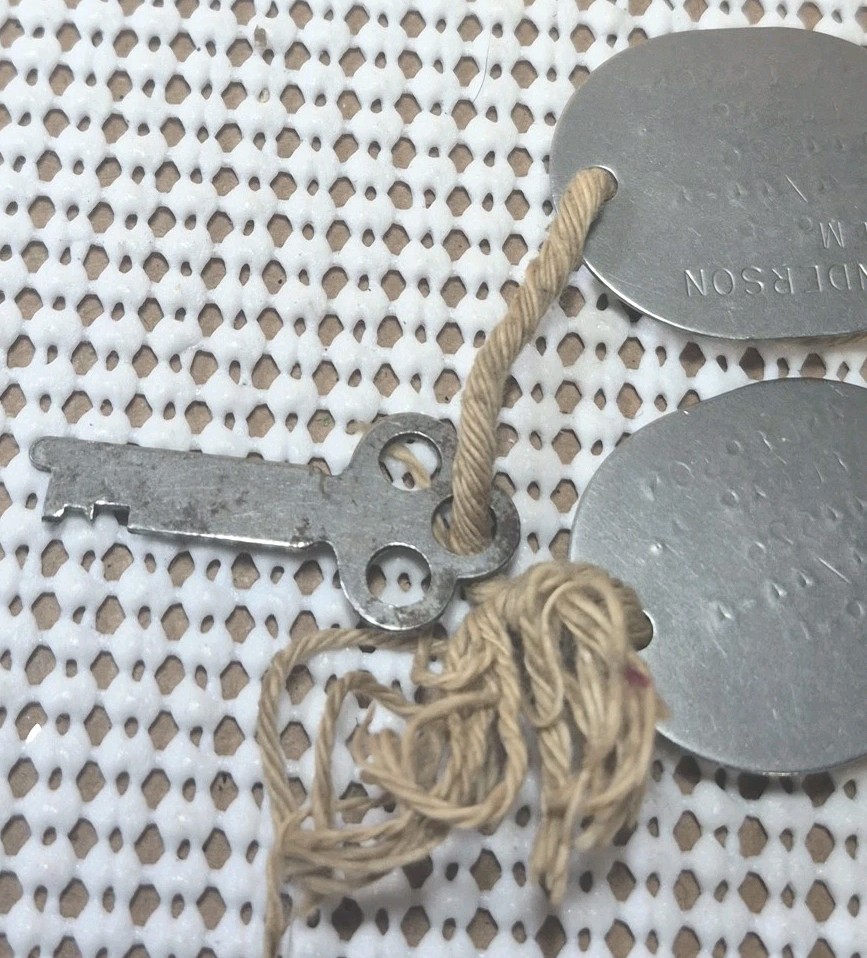WWII US Navy Dog Tag Lot