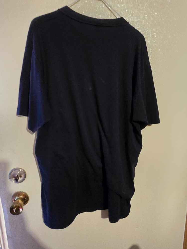Vtg Strohs 2x shirt dark blue