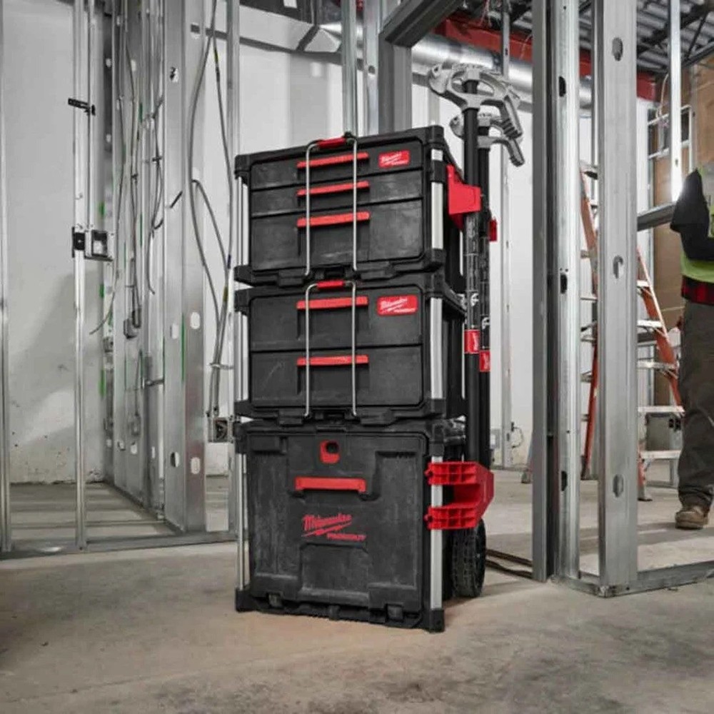 Milwaukee 4932498651 PACKOUT Rolling Drawer Tool Box Trolley