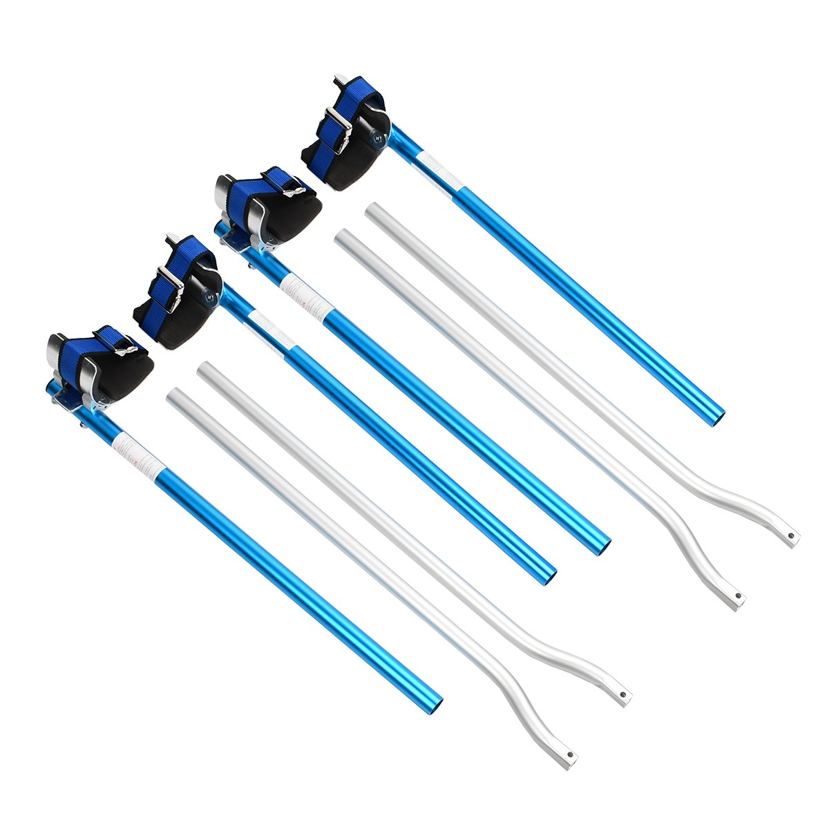 Drywall Stilts 48-64'' Blue Tool Stilt w/gaiters For Painting Painter Taping