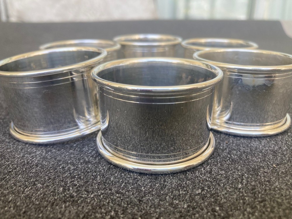 Napkin holder Hazorfim sterling silver set