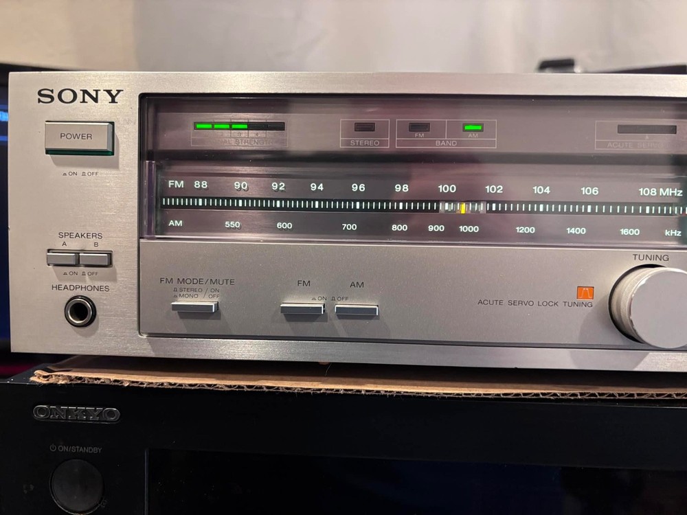 Sony STRVX3 AM FM Stereo Receiver Phono