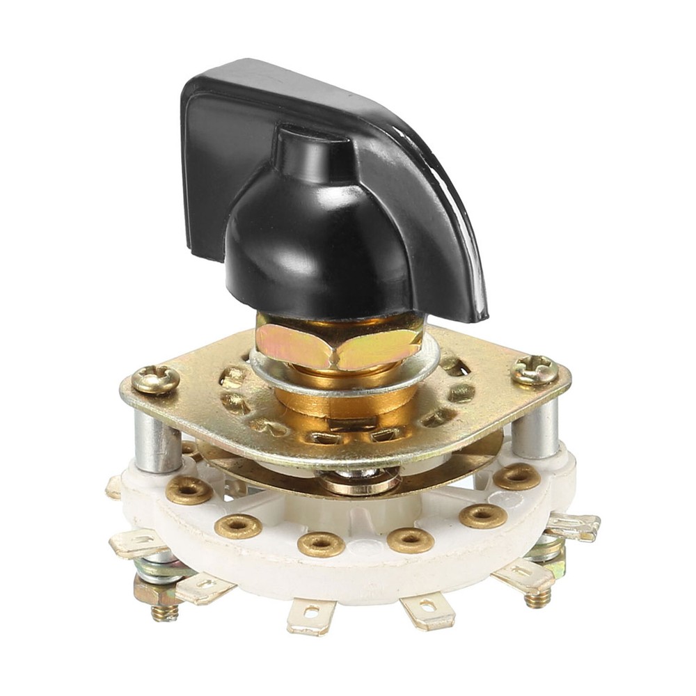 Band Channel Rotary Switch Selector 1P6T 1 Pole 6 Position 1 Deck