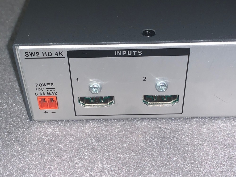 Extron SW2 HD 4K HDMI Switcher