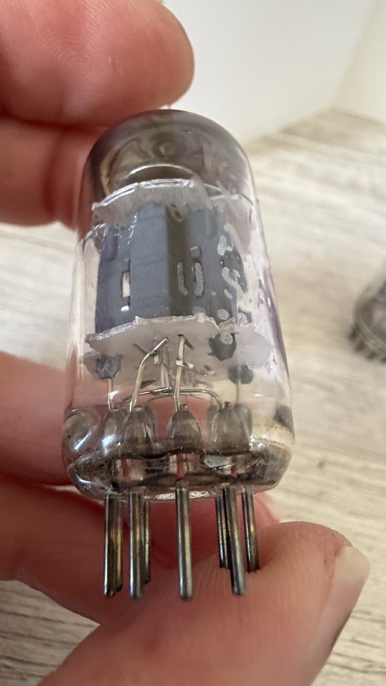 GE 12AX7A 7025 NOS Tubes - Matched Pair