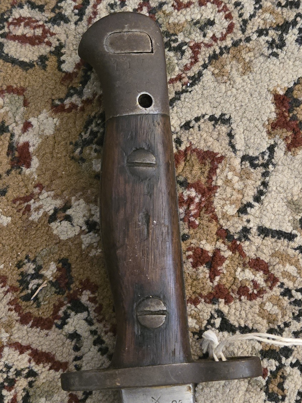 British WWI Remington Dated April 1915 M-1907 Sword Bayonet with M/44 Scabbard