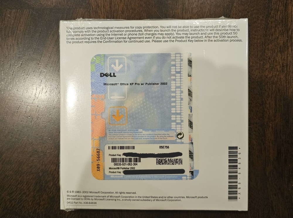 Microsoft Office XP Professional With Publisher Version 2002