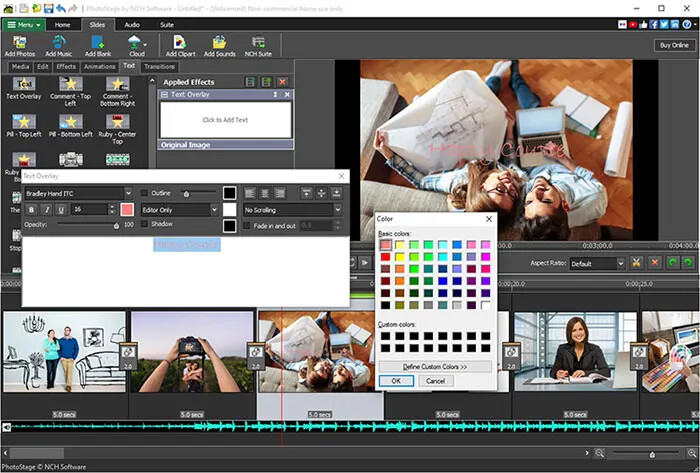 Photostage Slideshow Software Home Edition from NCH Software , Make slideshows