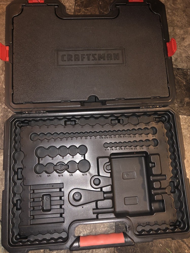 Empty Replacement Case CRAFTSMAN MECHANICS TOOL Box 230 Piece New Without Tools