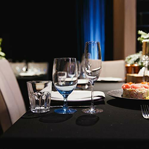 Arkwright's Tablecloth 6 Pack 52 x 52 Polyester Reusable White or Black Durable