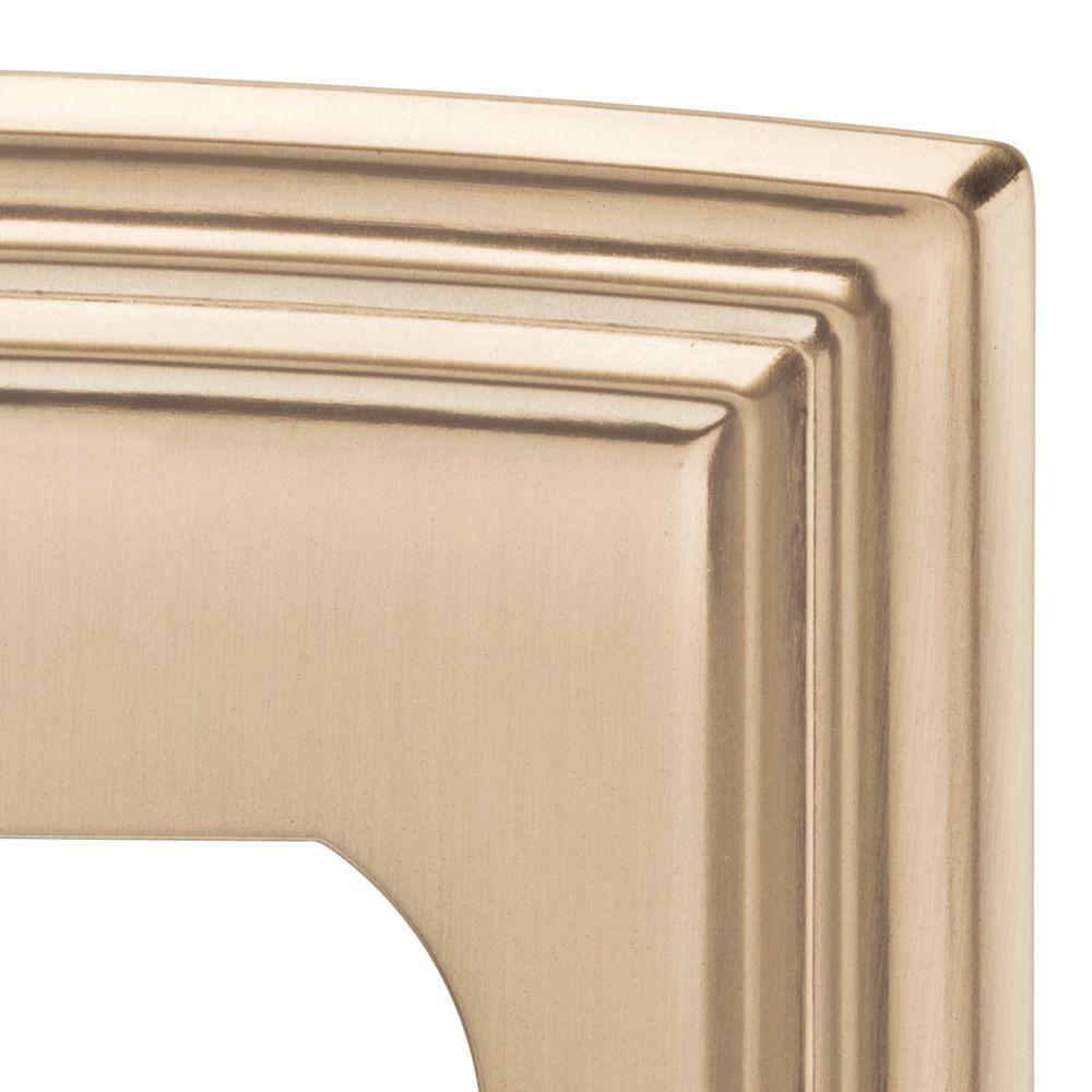 Double Toggle Wall Plate Double Switch Plate Champagne Bronze