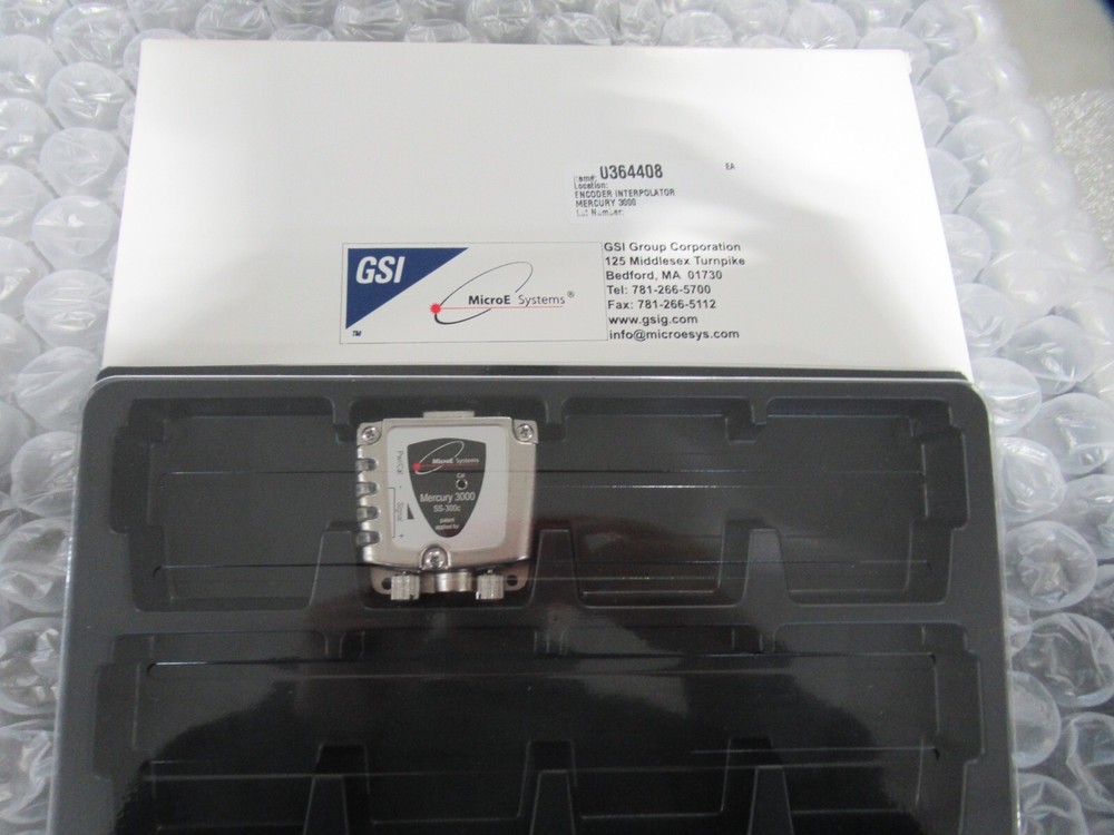 GSI MicroE Systems Mercury 3000 SS-300c Interpolator Encoder *NEW*