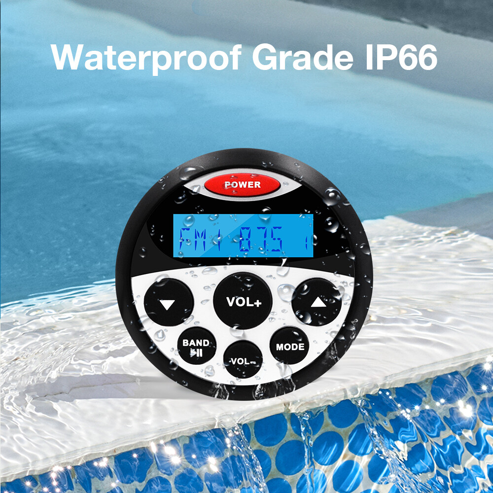 Marine Radio Bluetooth Stereo Digital Media System Receiver for Yacht Boat