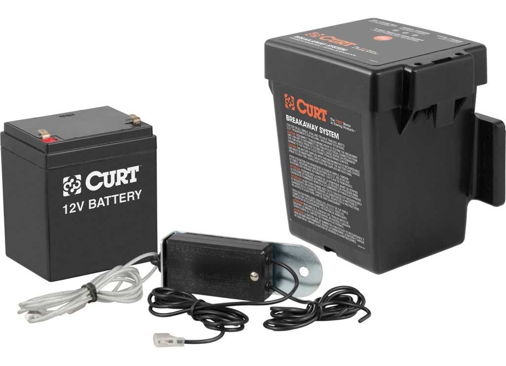 Curt 52044 Top Load Push-To-Test Breakaway System