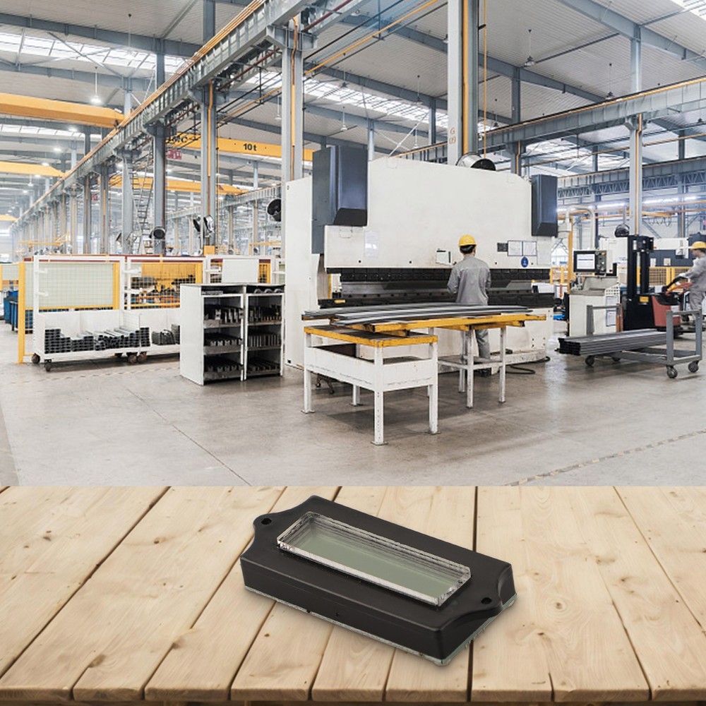 Batteries Capacities Monitored Easily with Compact LCD Design Features