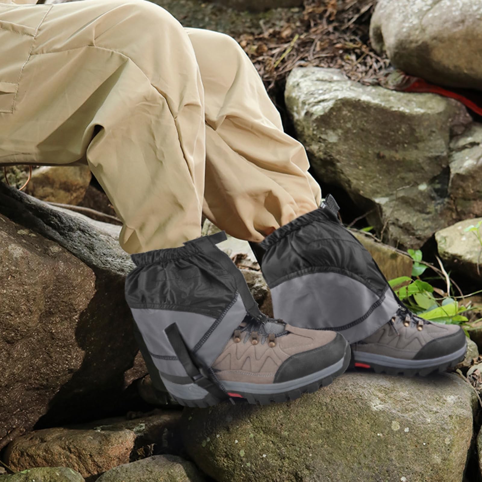 TRIWONDER Gaiters Low Gators Lightweight Waterproof Ankle Gaiters for Hiking