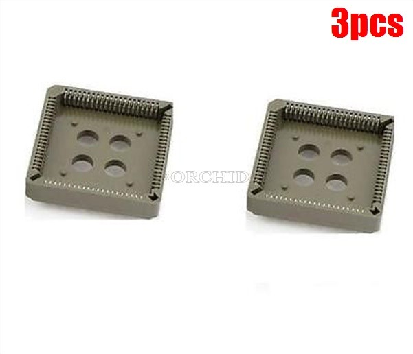 3Pcs Plcc Socket Dip 84 DIP-84 Pin PLCC-84 cw