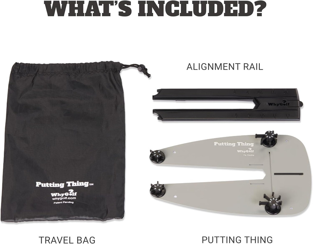WHYGOLF Putting Thing – Golf Training Aid for Stroke, Accuracy