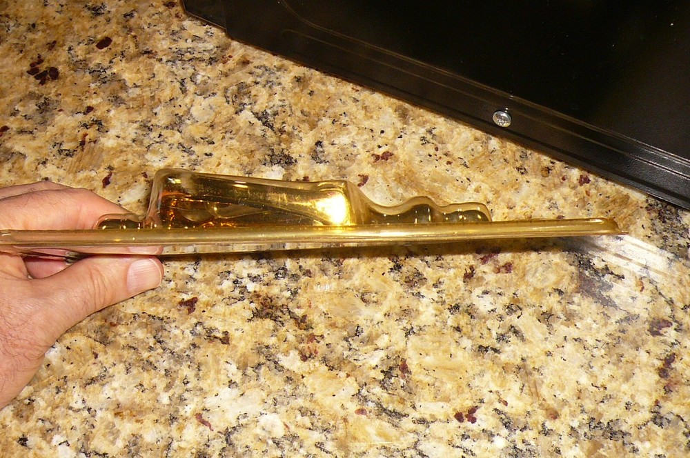 Hampton Solid Brass, Door Knocker with Mounting Hardware, Model 5701, Brand New.