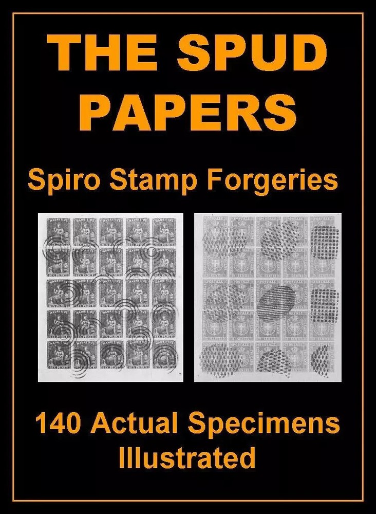 THE SPUD PAPERS - Spiro Bros. Forged Forgery Faux Fälschung Stamps - CD
