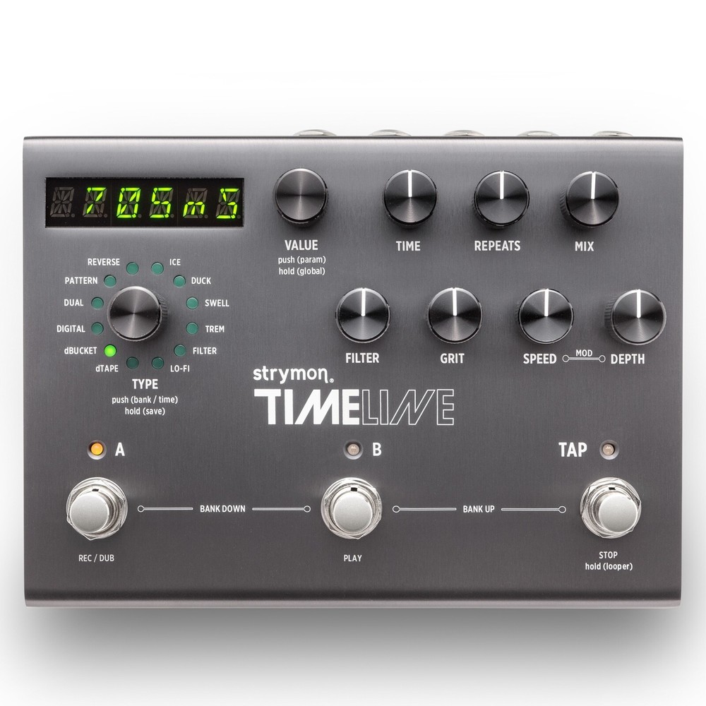 Strymon TimeLine Multidimensional Digital Delay Effect Pedal - New