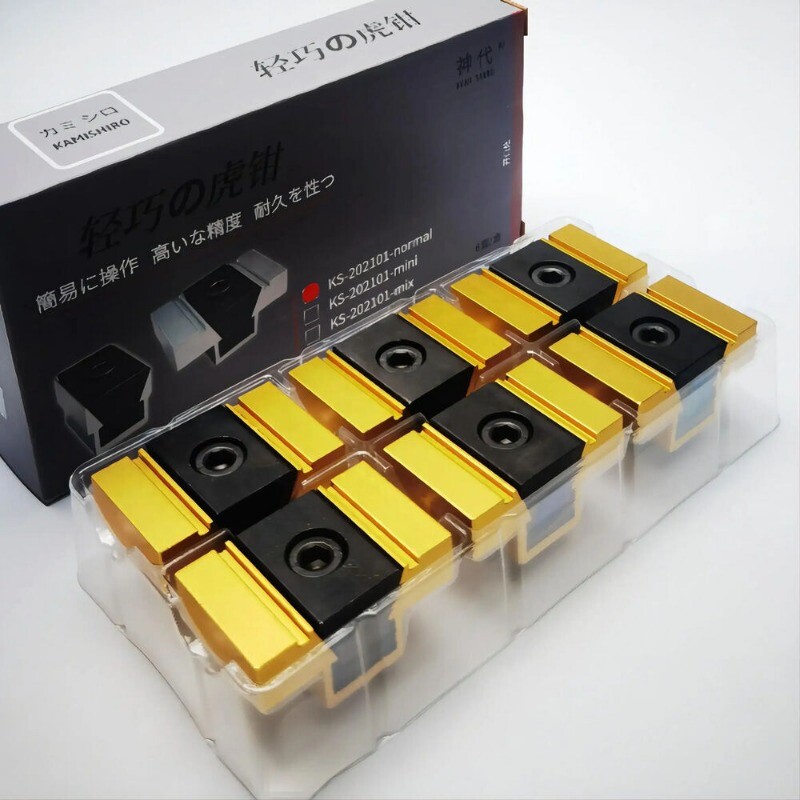 High-precision Machine Tool Workholding for CNC Machining M8 M6 Vise Base