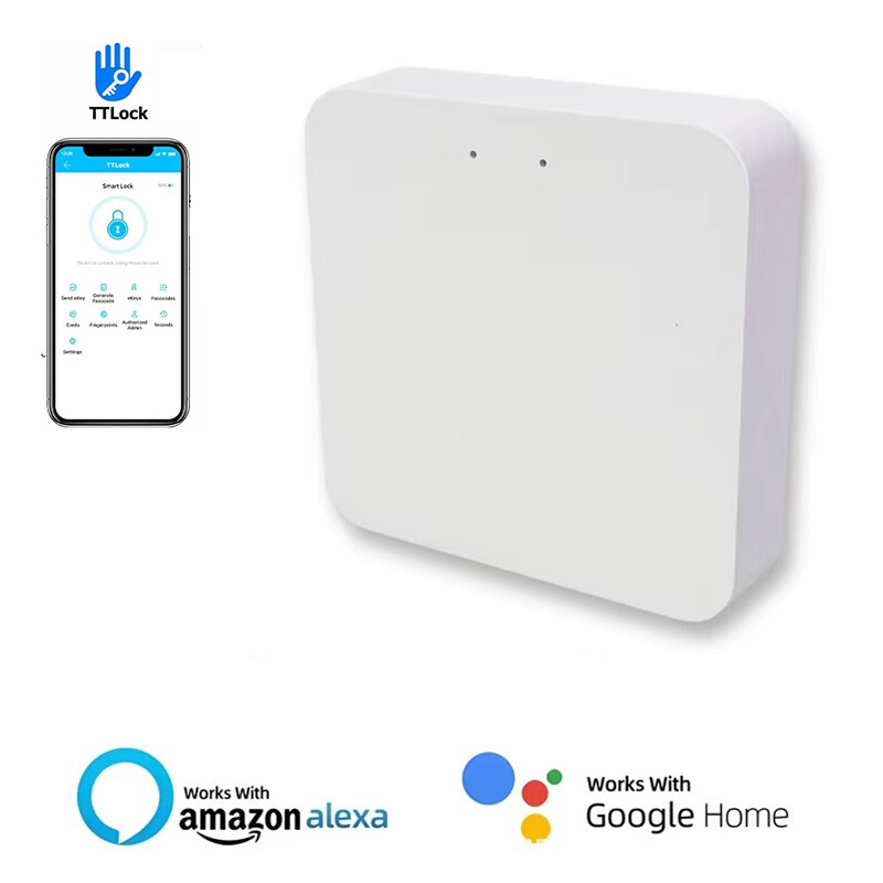 TTlock App G2 Gateway 2.4G Wi-Fi Control Smart Locks - Wireless