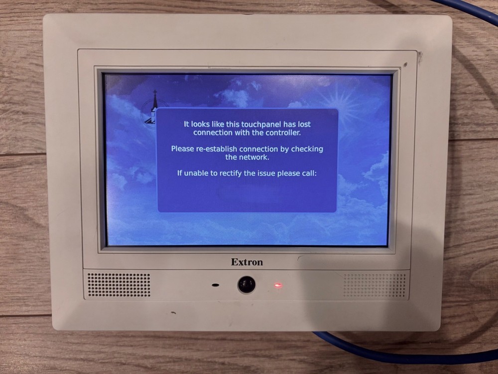 Extron TLP Pro 720M - 7 inch Wall Mount TouchLink Pro Touchpanel Screen