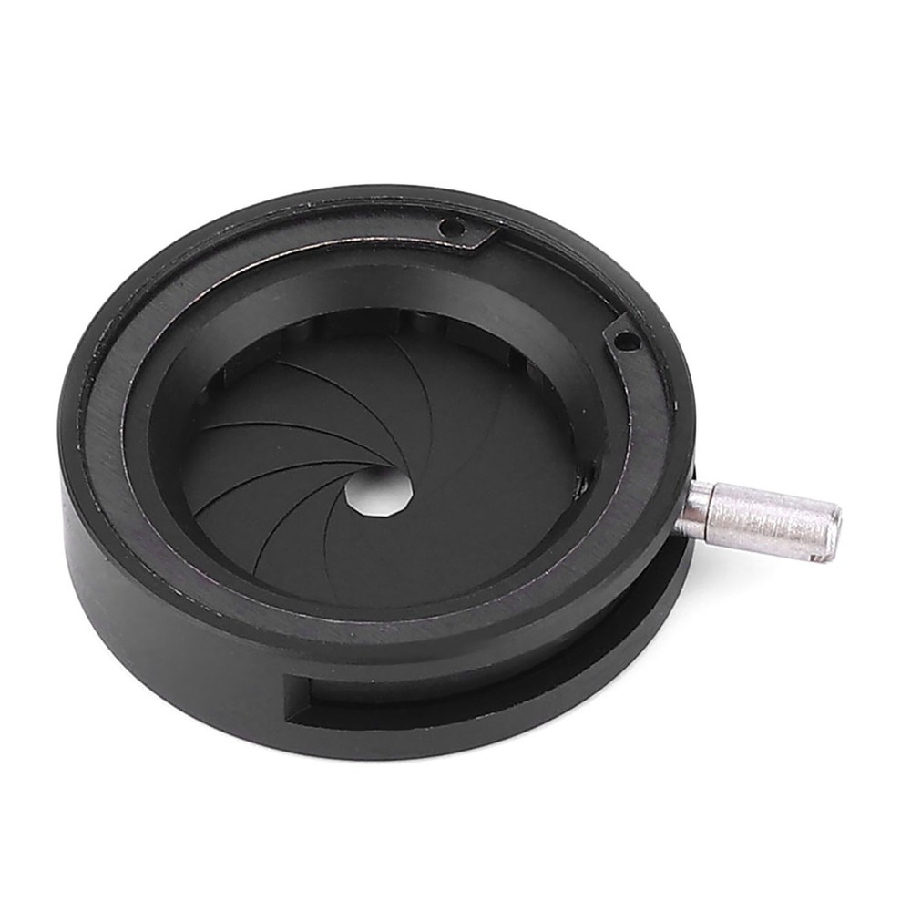 5-Piece Microscope Iris Adapter Aperture Set For Light Control Premium