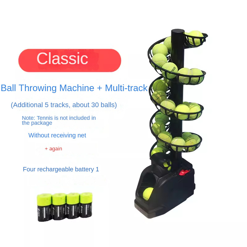 Tennis Ball Throwing Machine Portable Automatic Ball Throwing Training Machine