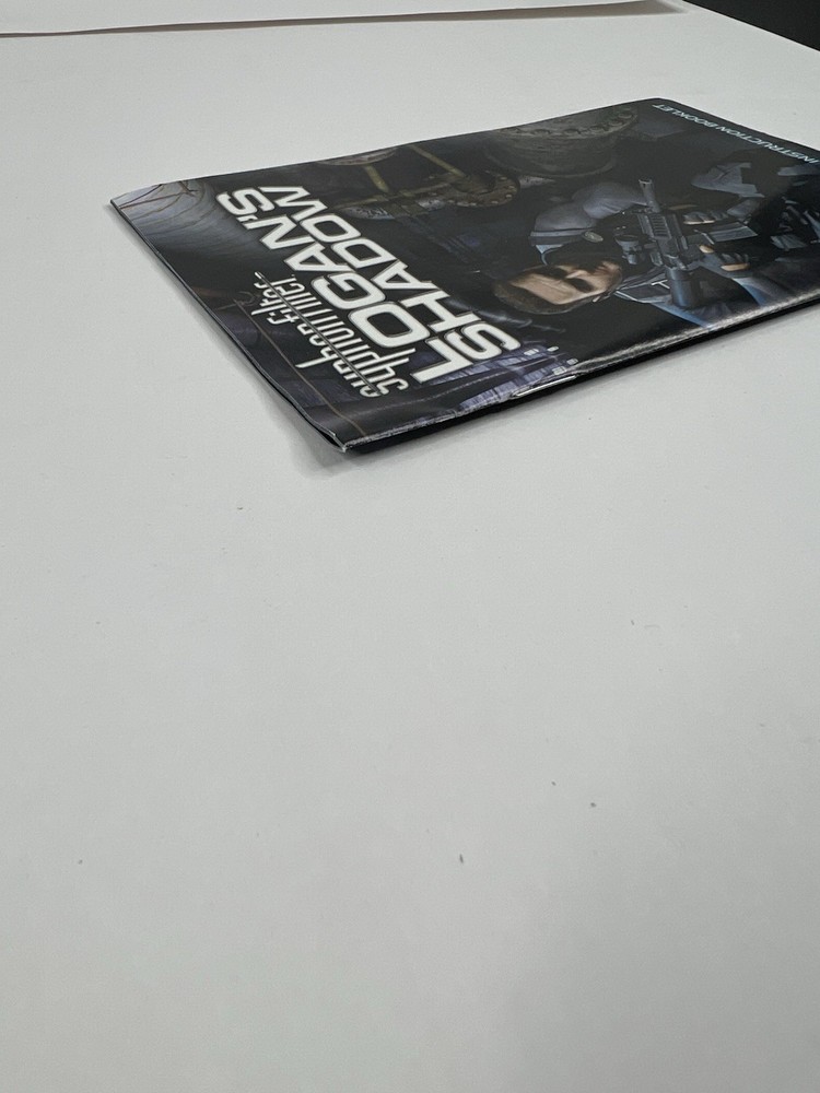 Syphon Filter Logan's Shadow - Sony PS2 - CASE & MANUAL ONLY (NO GAME)