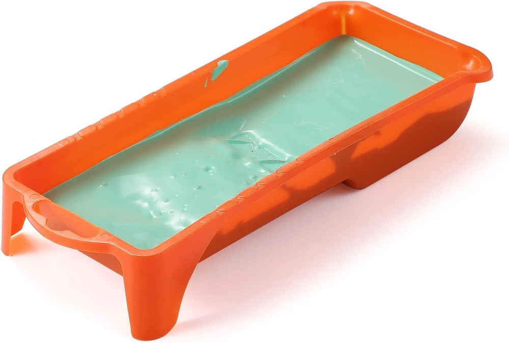 Paint Roller, 2 Inch Small Fine Finish Roller Kit with Tray - Orange