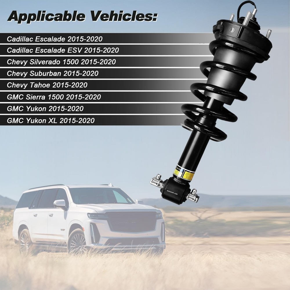2PCS Front Shock Absorber Struts Assembly Magnetic Ride Control