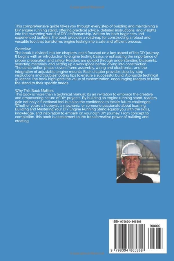 Build Your DIY Engine Running Stand: A Guide to Professional Engine Testing (The