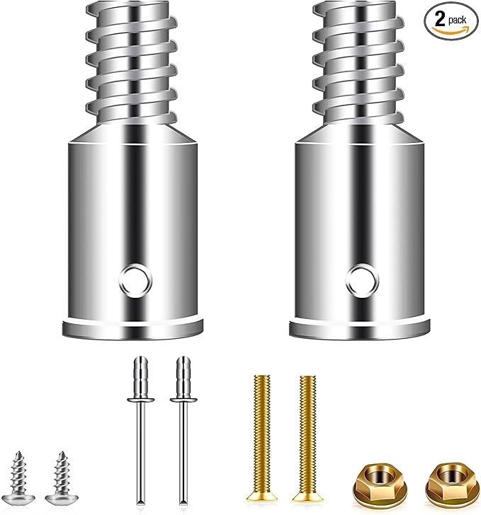 Thread Tip Replacement,Ultra Threaded Tip Repair Kit 1 Inch Extension Pole Ad...