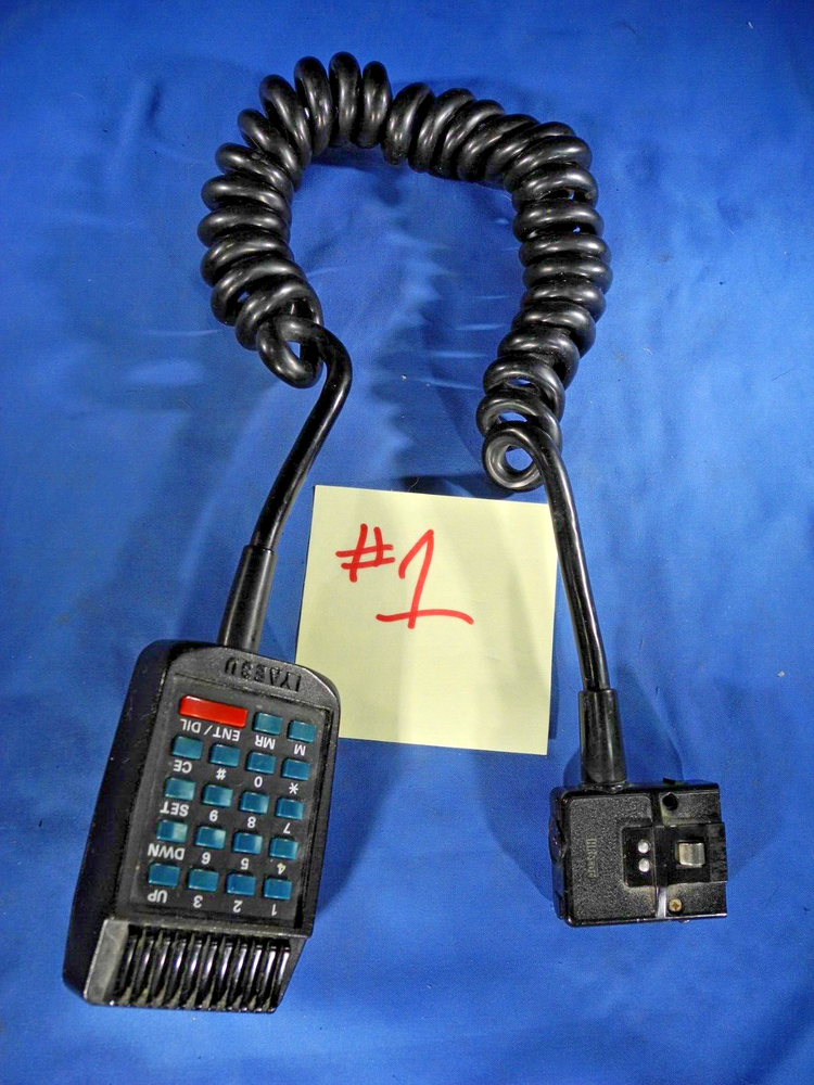 YAESU Keyboard Microphone YM2500L YM-2500 (TESTED - GOOD!)