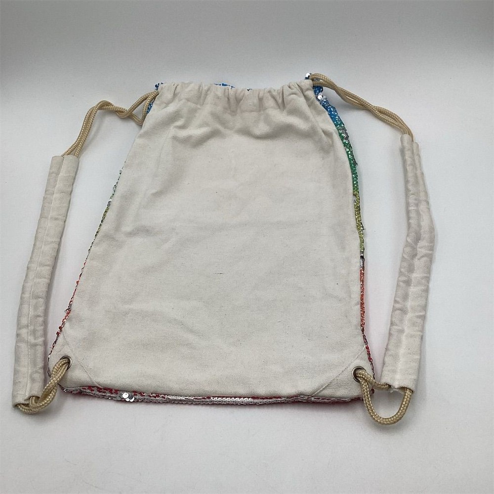 LURICO Unicorn Sequin Drawstring Bag Large Multicolor Kids Backpack