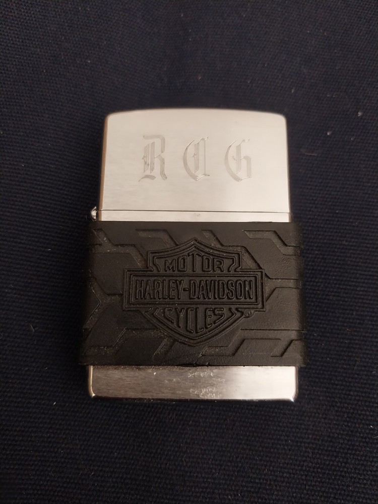 1999 Harley Davidson Zippo Lighter Monogrammed Unfired