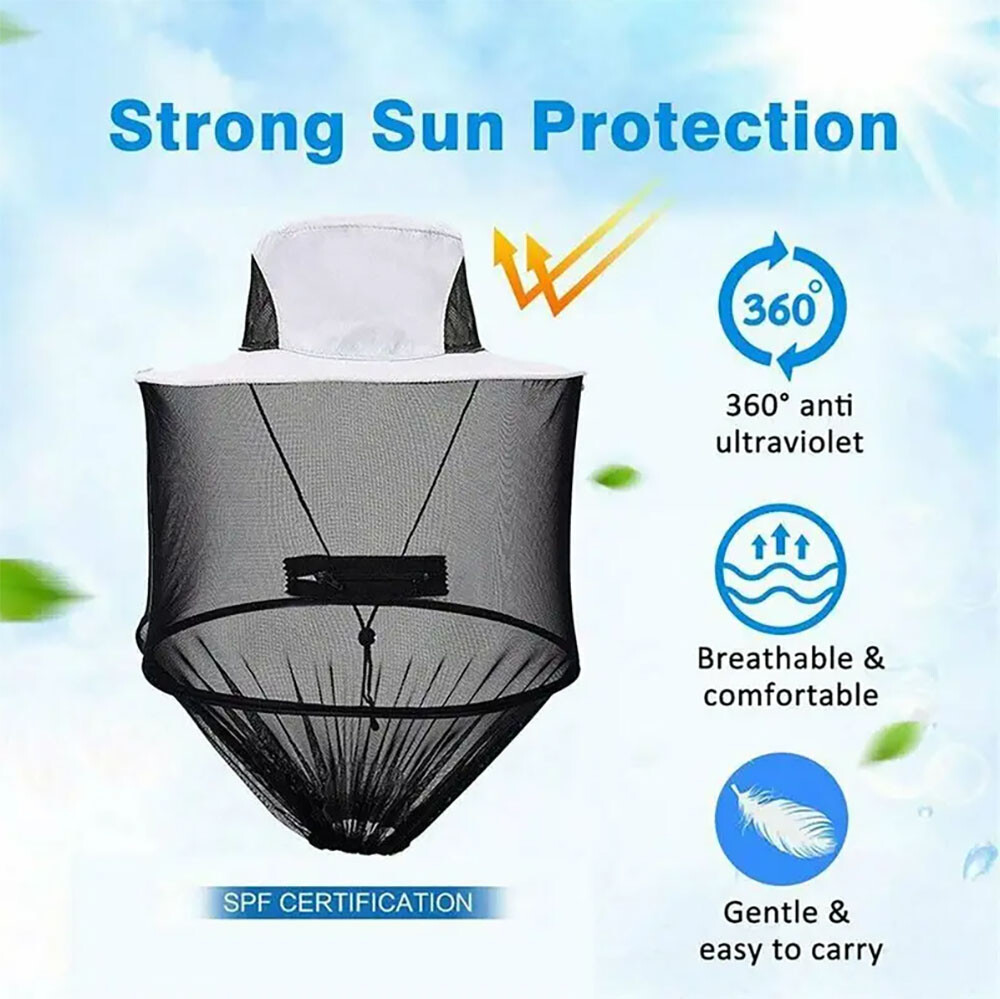 Bee Keeper Hat Beekeeping Anti Mosquito Insect Bug Net Veil Face Head Protection