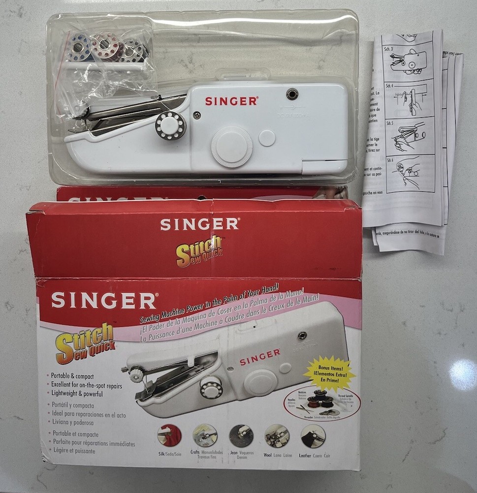 Singer Stitch Sew Quick Mechanical Sewing Machine With Box