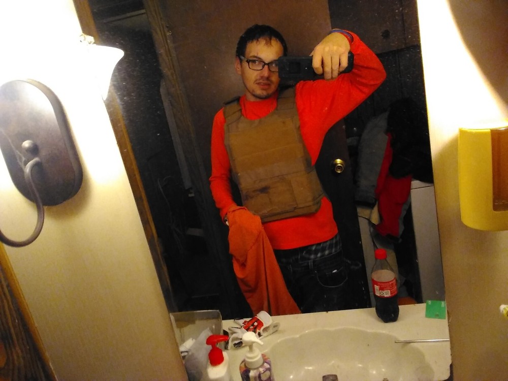 bullet proof vest with plates