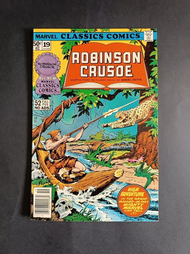 ROBINSON CRUSOE MARVEL CLASSICS COMICS No. 19 MARVEL Comic (1977)