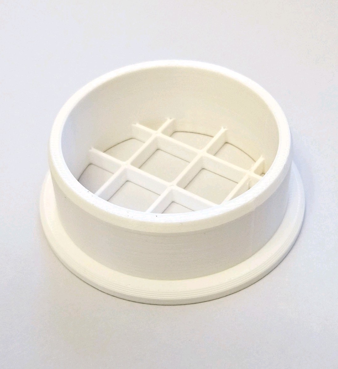PVC Pipe Cap with Lip, fits Inside Pipes, All Plastic Mesh Screen, Many Sizes