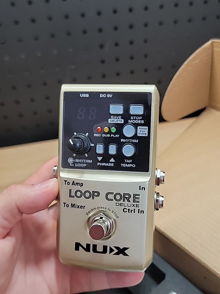 NUX Loop Core Deluxe Bundle includes Dual Foot switch 24 Bit BRAND NEW!