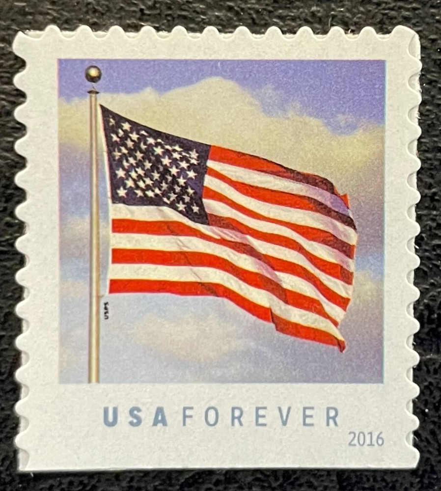2016 Scott #5054 - Forever - US FLAG -  Booklet Single Mint NH Stamp